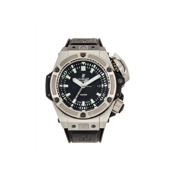 Hublot Big Bang King Power Oceanographic 4000 All Black Carbon Limited  Edition